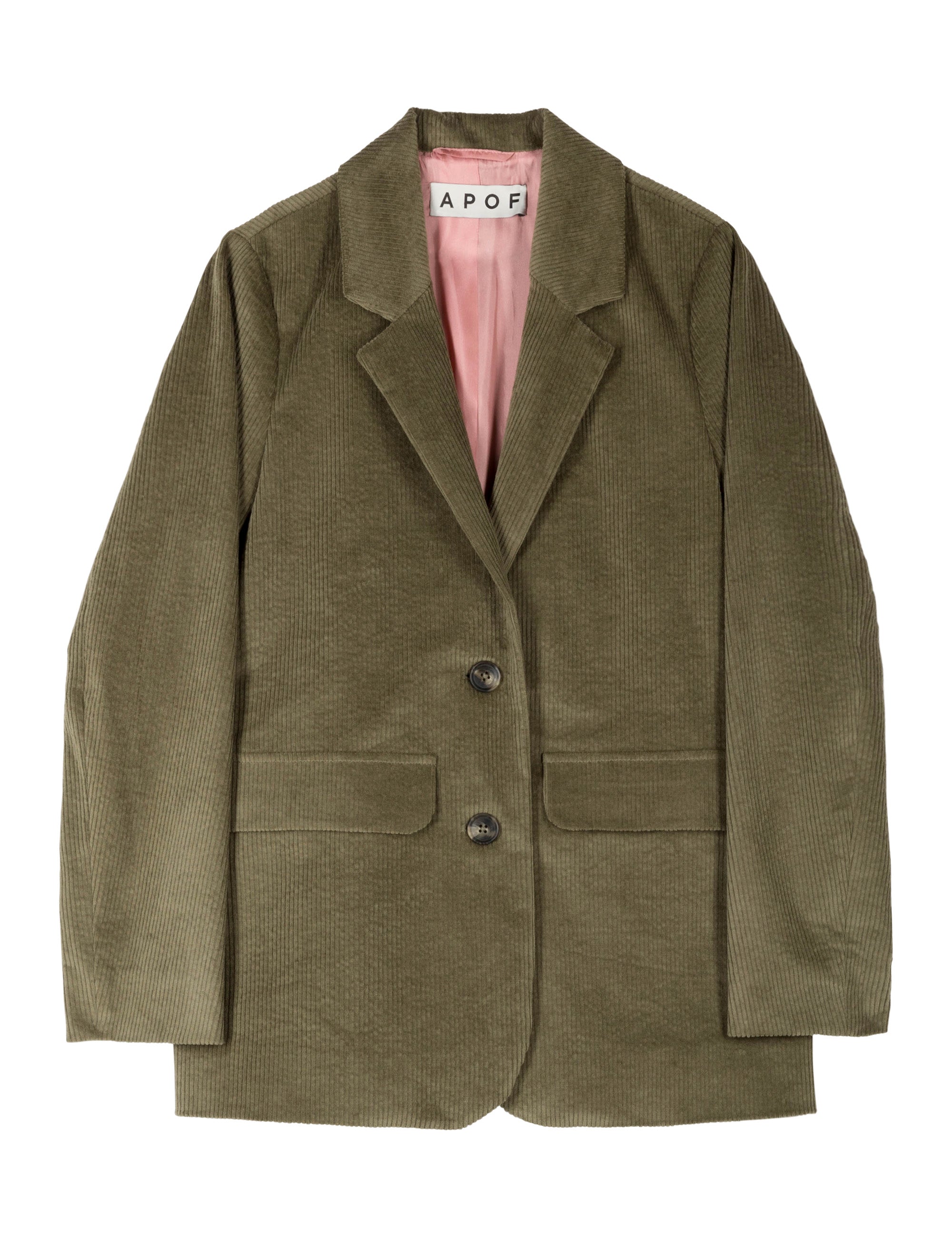 DIVA JAKKE - OLIVE CORD