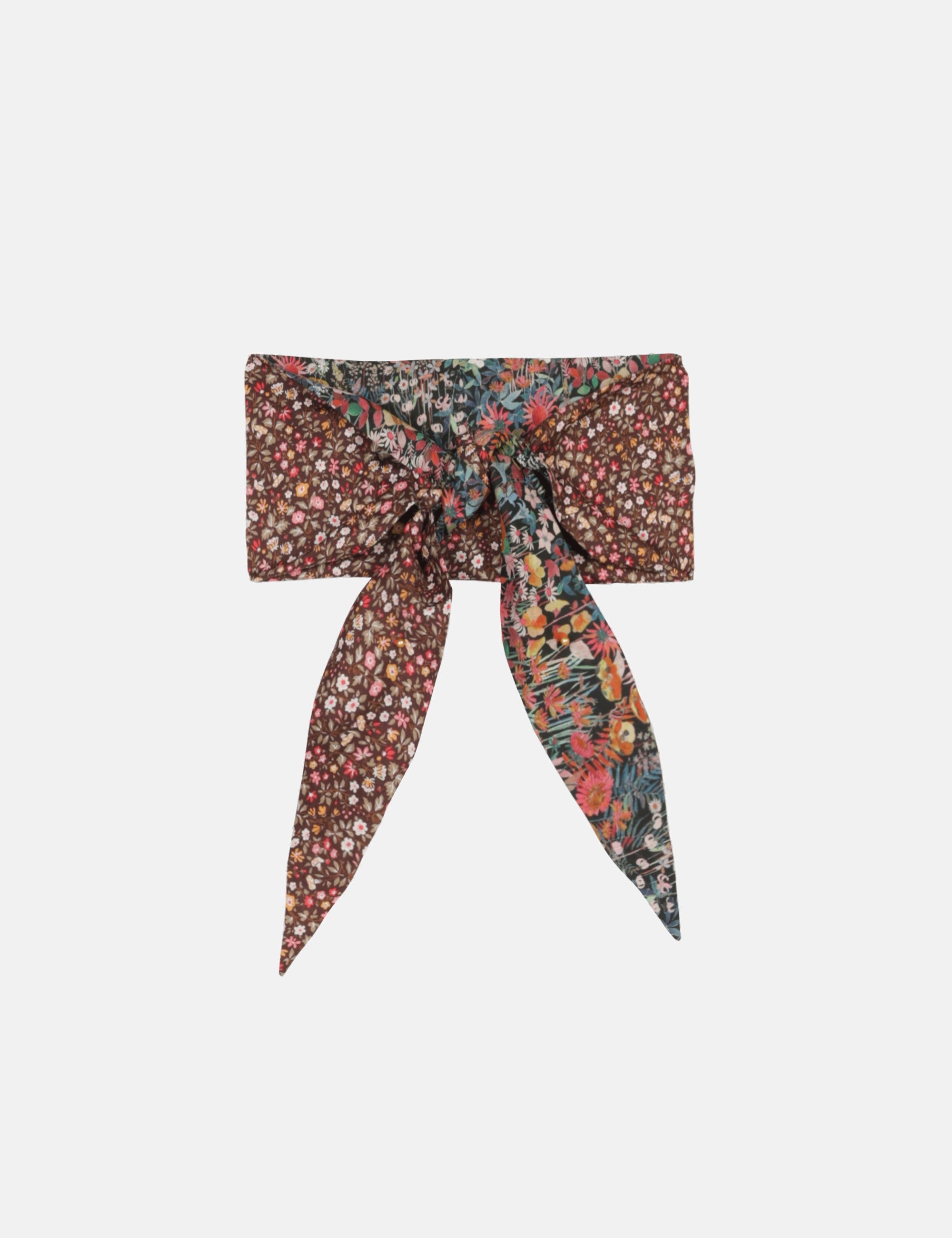 Liberty print floral patterned scarf