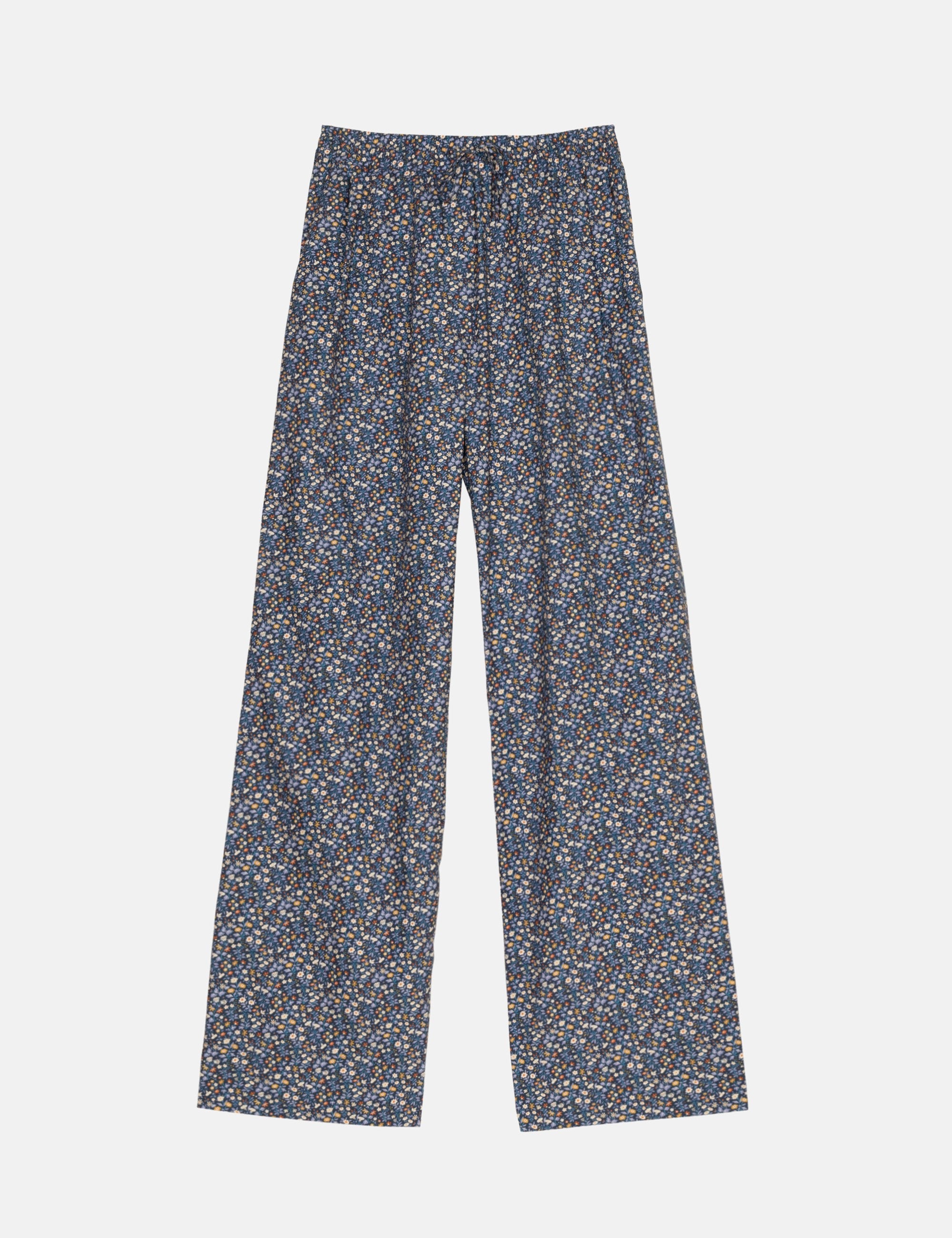 Floral-patterned women's pants