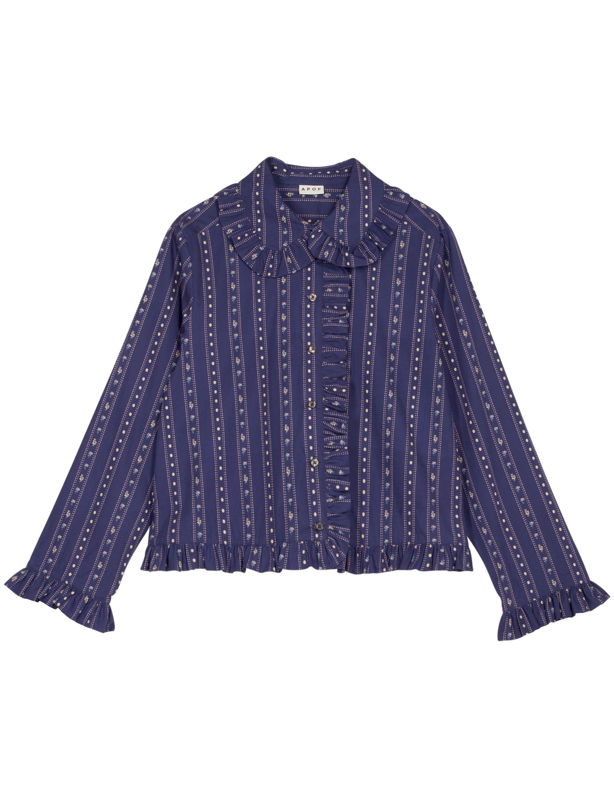 NAOMI SKJORTA - BELLE BLUE