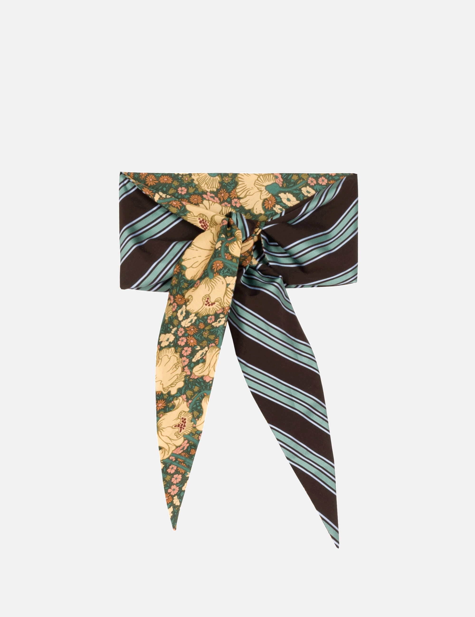 PALMA BANDANA - LICORICE STRIPE