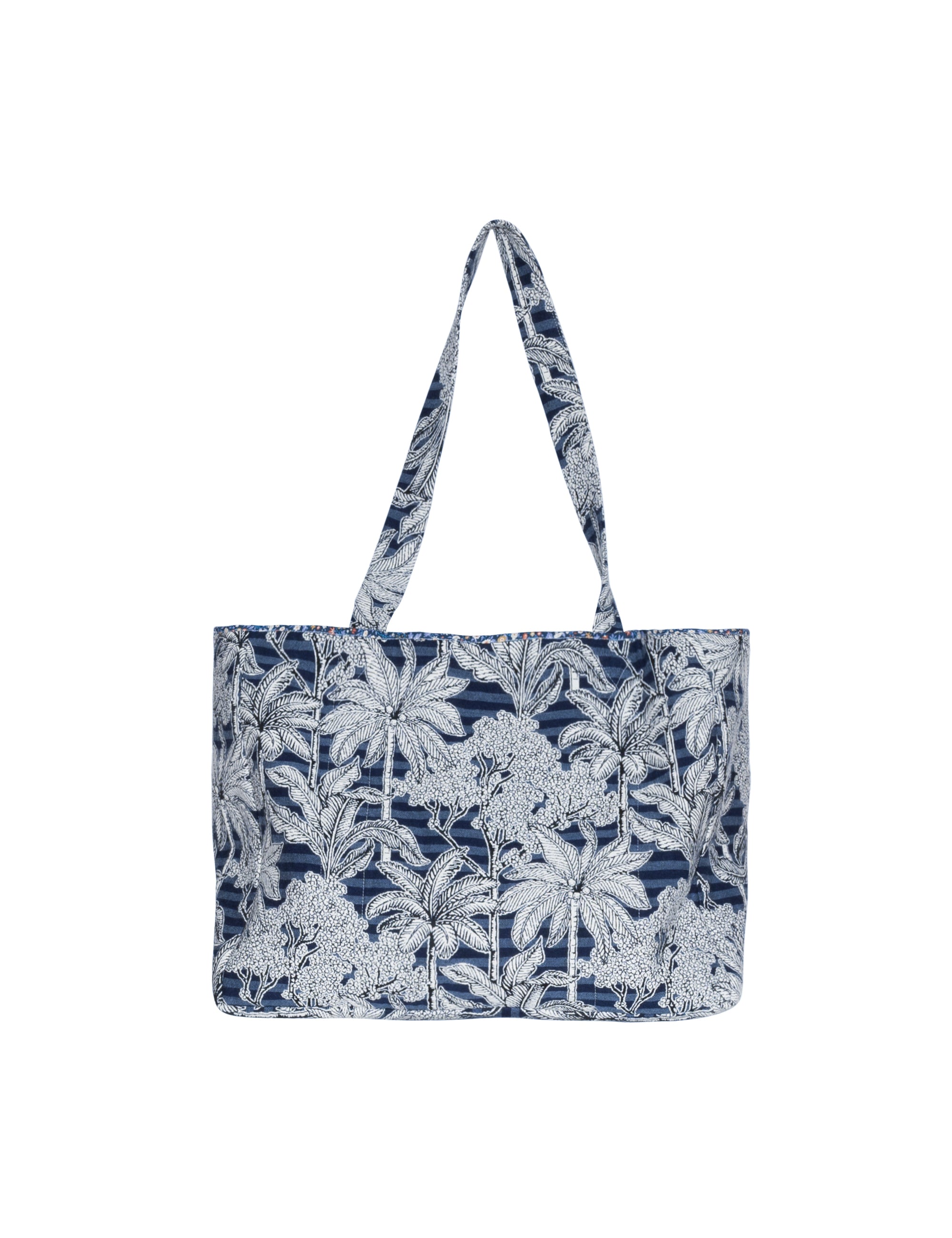 PAM SHOPPER - BLUE PALM ESCAPE