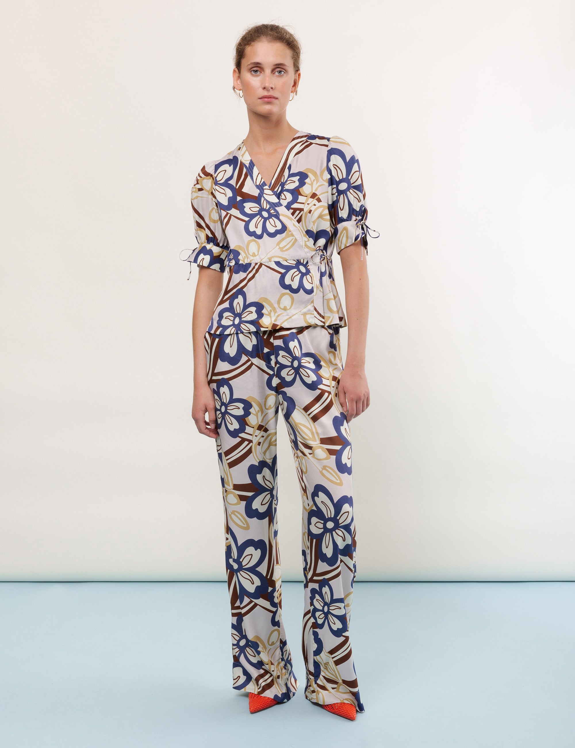 SIRA PANTS - BIG FLOWER