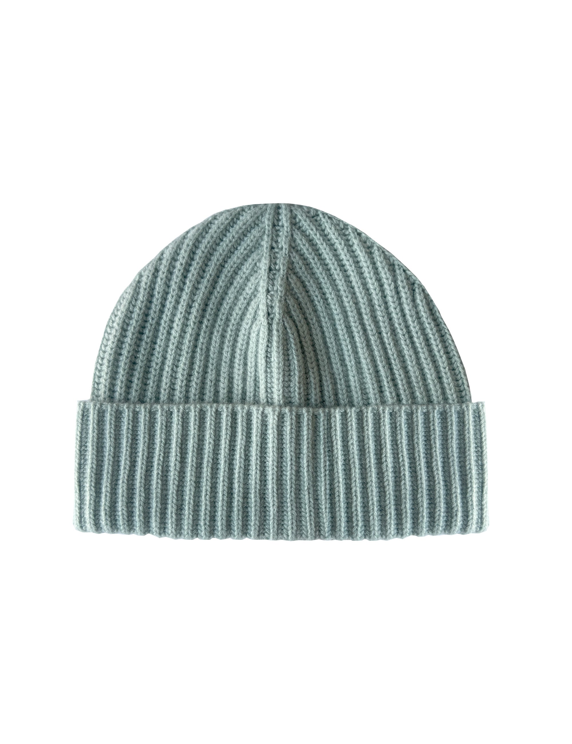 Mint green women's cashmere beanie
