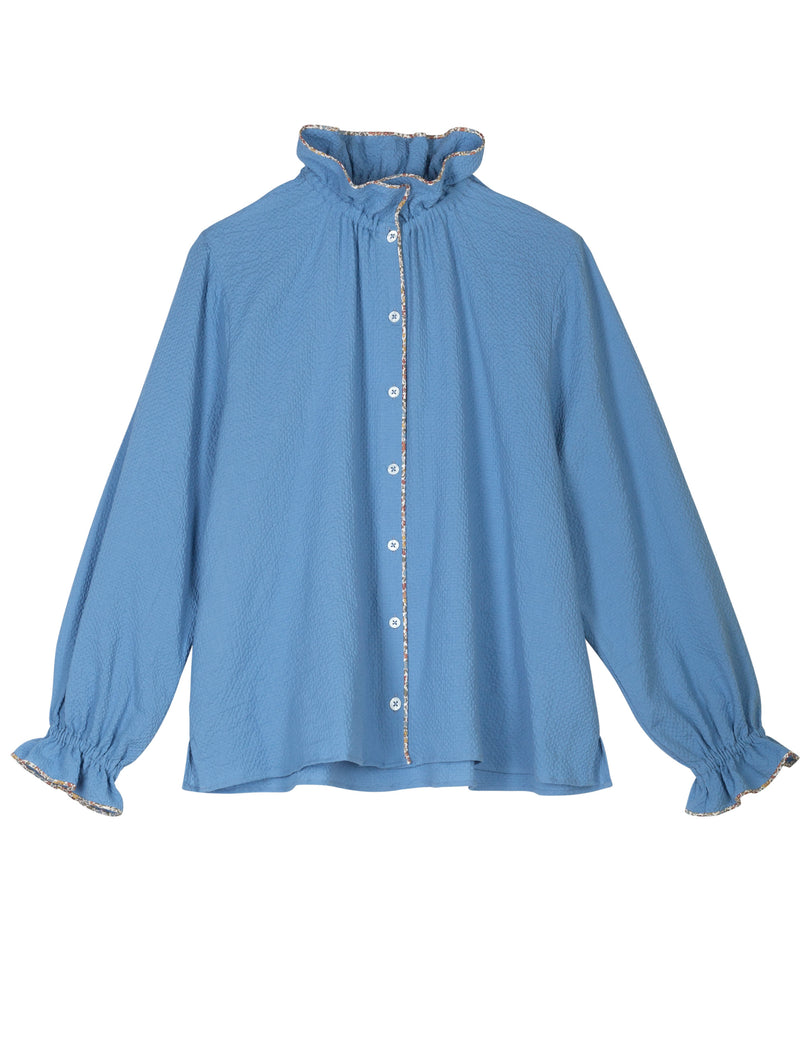 ALLY SHIRT - MARISA BLUE