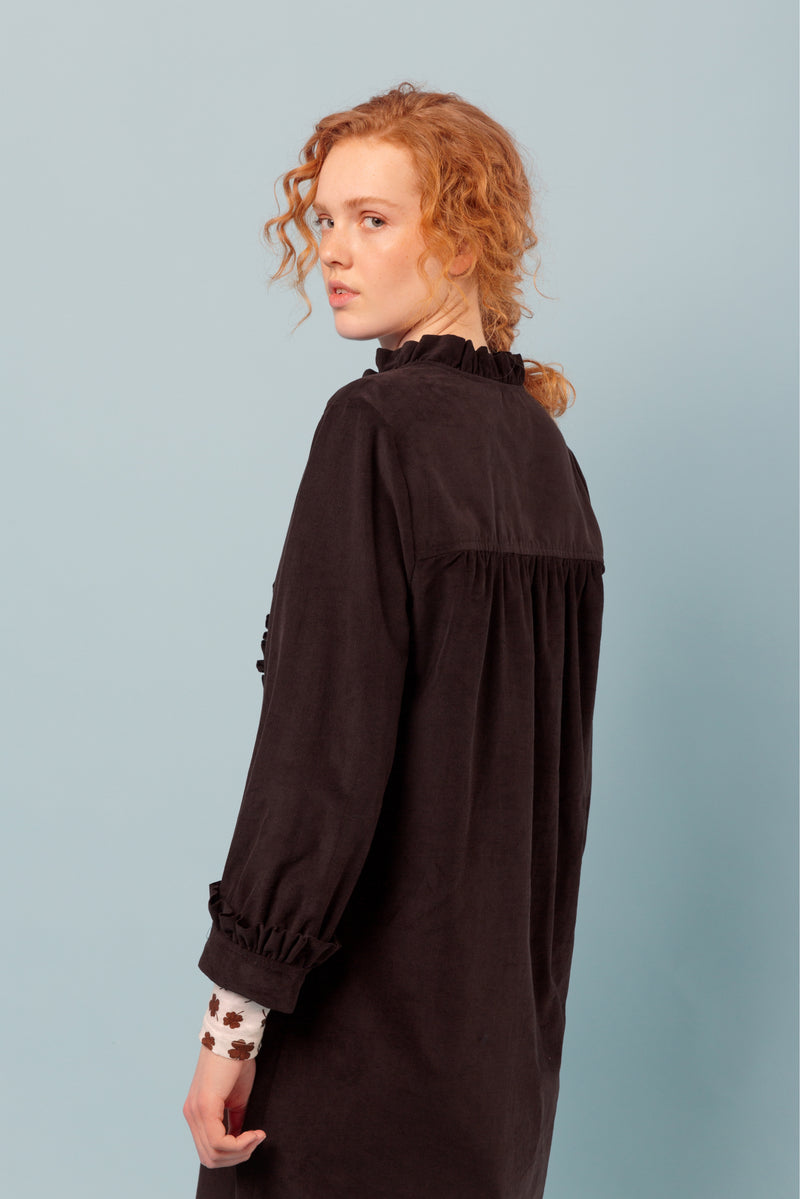 MALIN KJOLE – BABYCORD BROWN