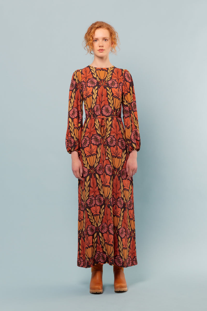 MELINE DRESS - ROSE BOUQUET