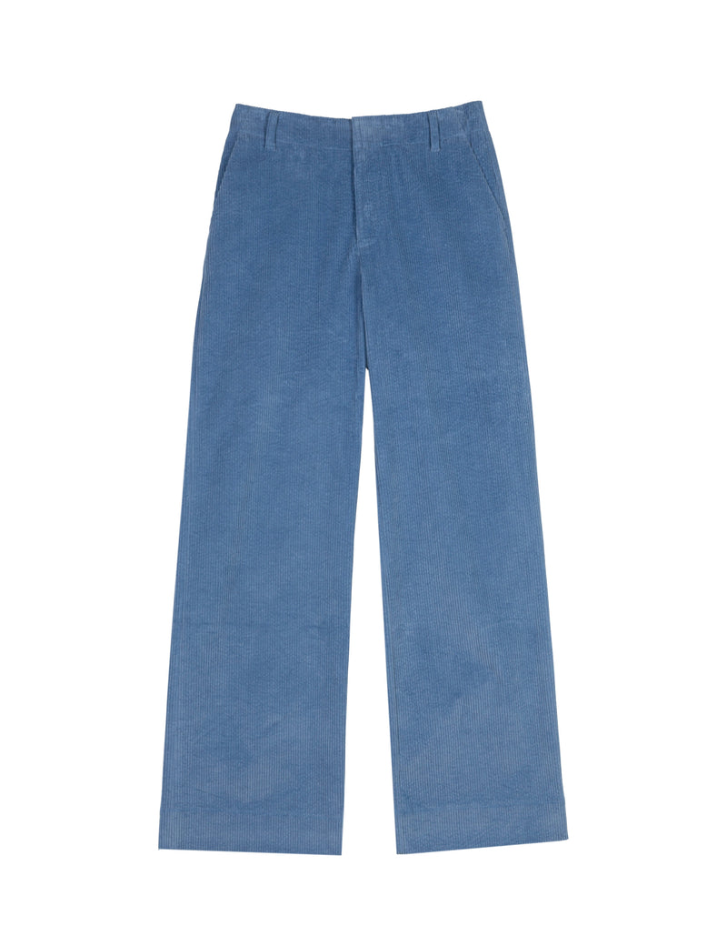STEFANI PANTS - CORD BLUE