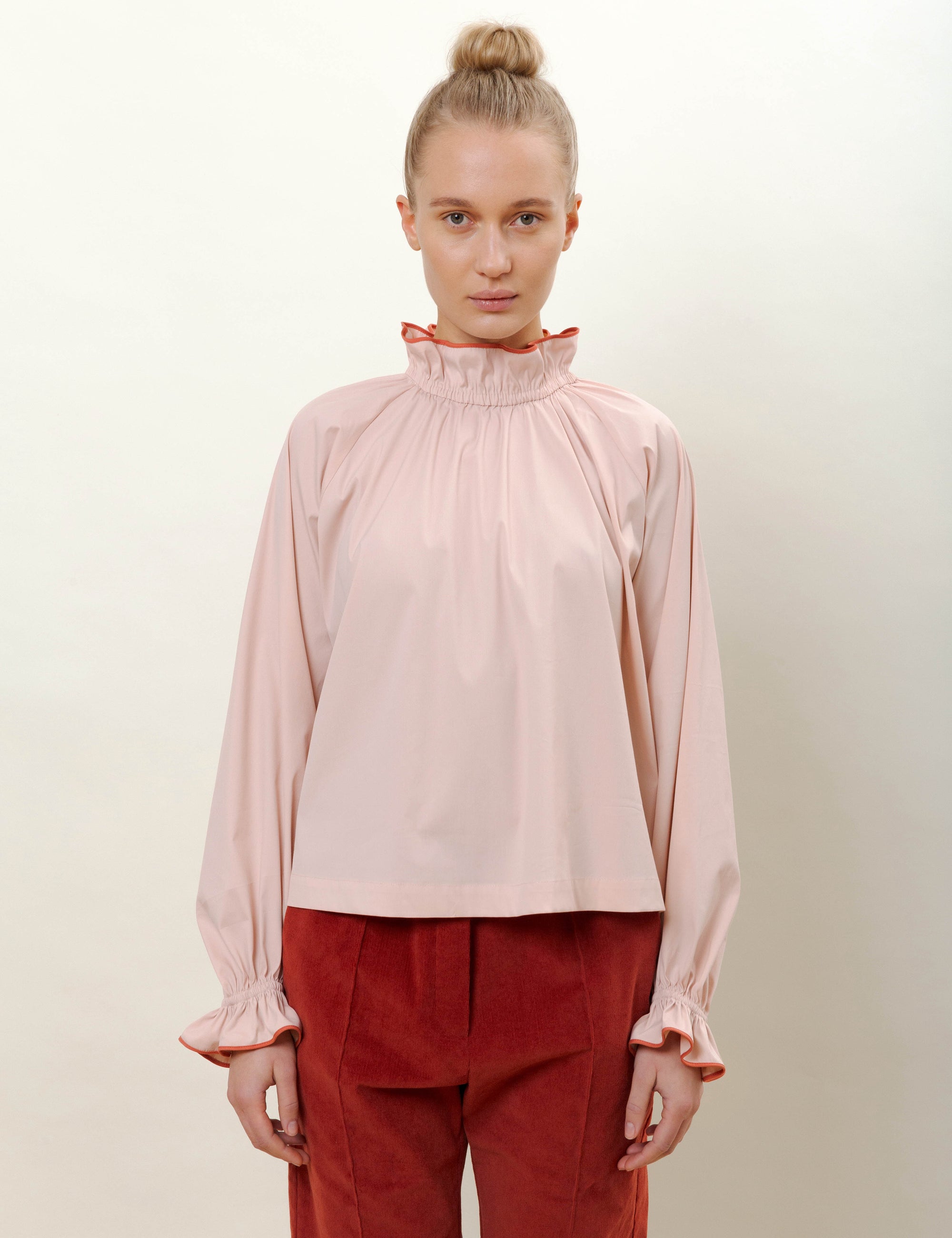 ADINE SHIRT - ROSE