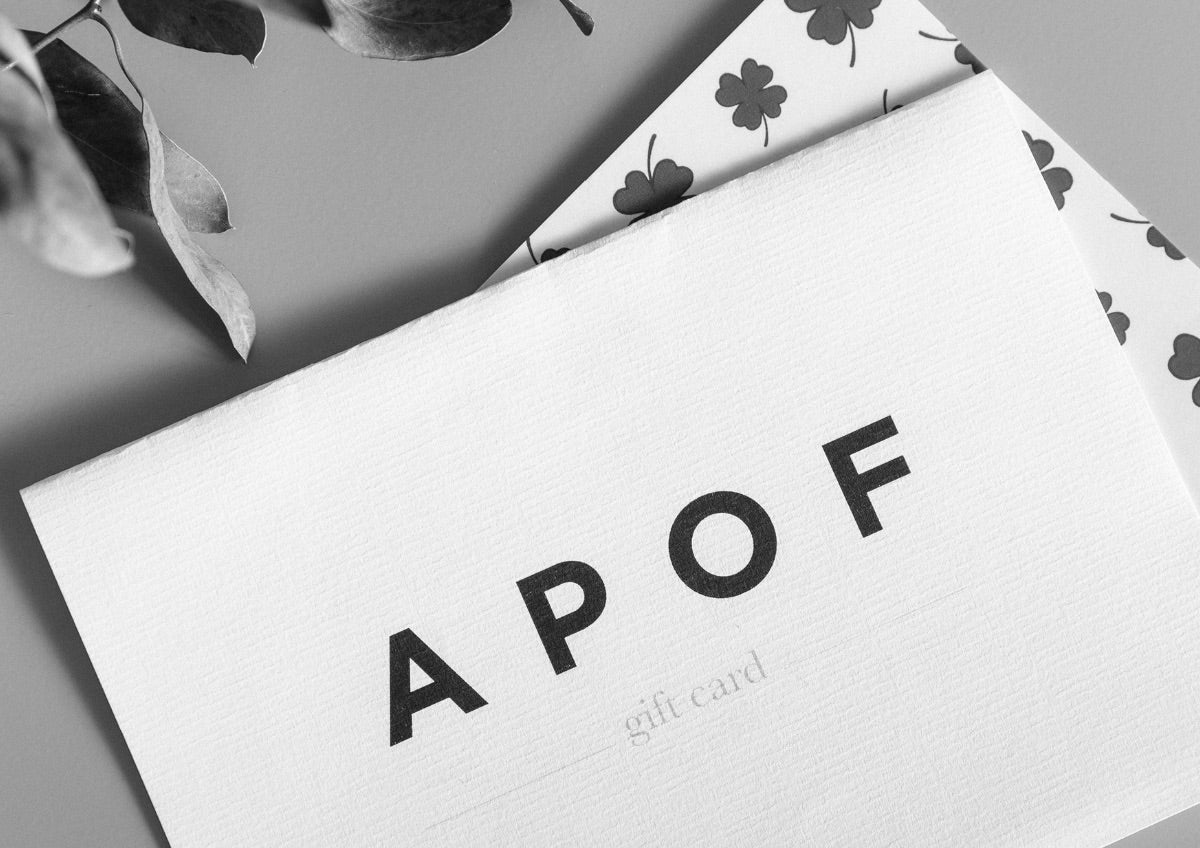 APOF GIFT CARD ONLINE -