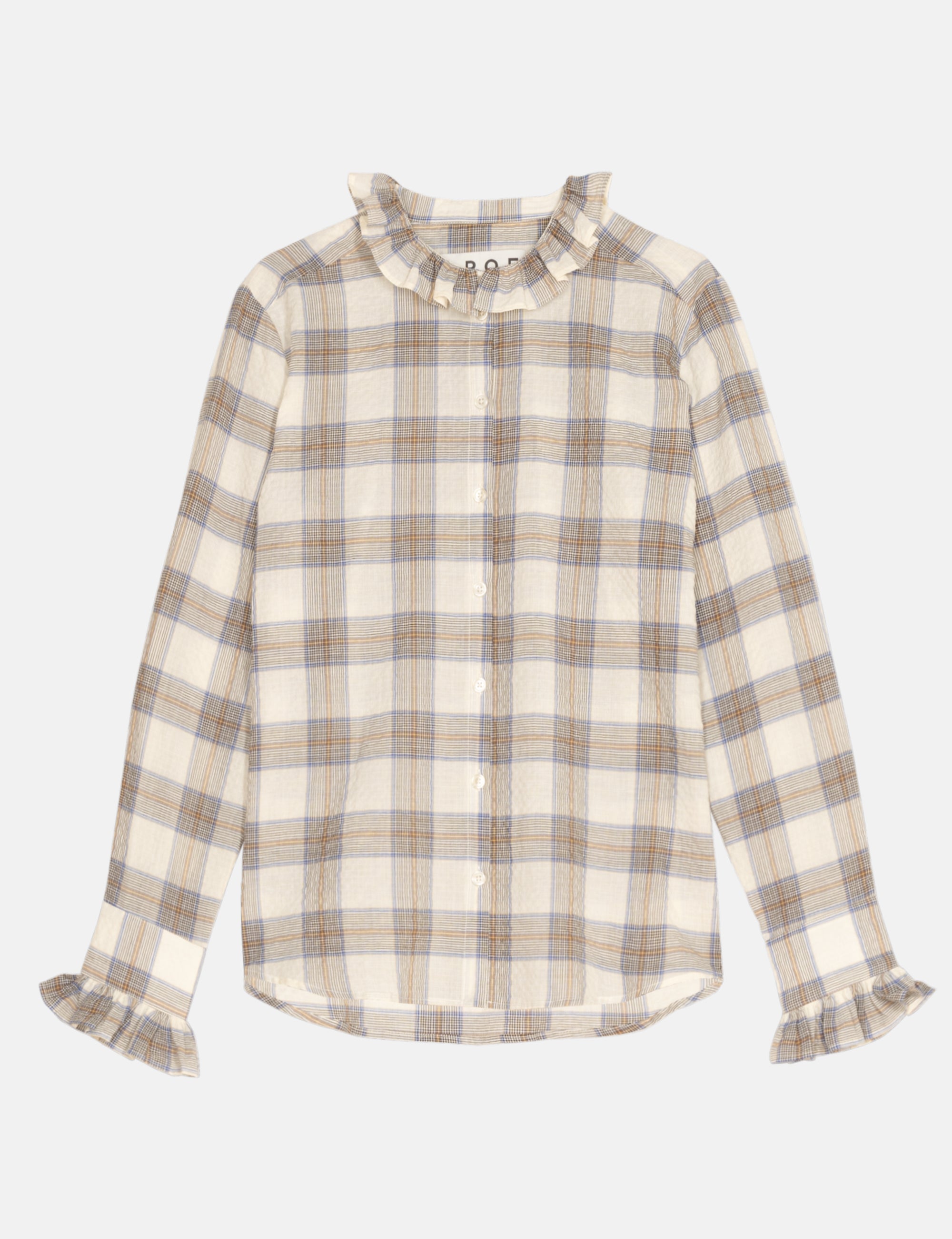 ANJA SHIRT - WHISPER CHECK