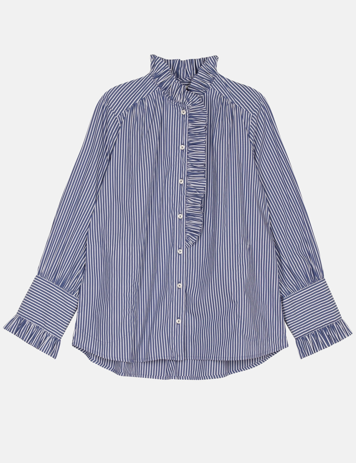 Annemone-Shirt-Blue-White- 