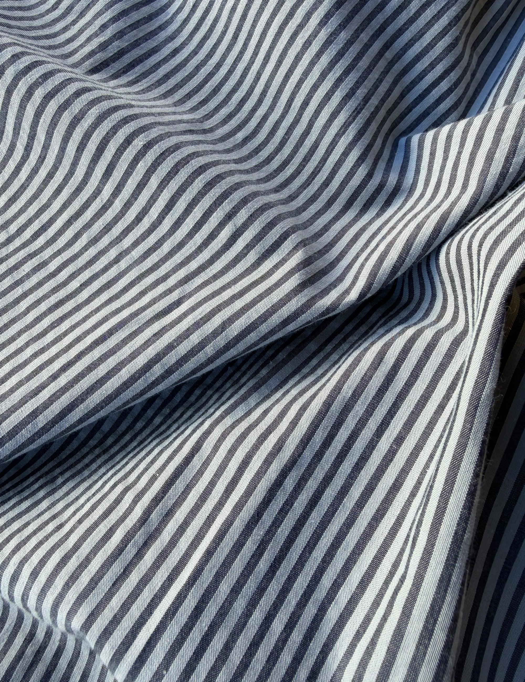 ANNEMONNE BLUSE - GREY STRIPE