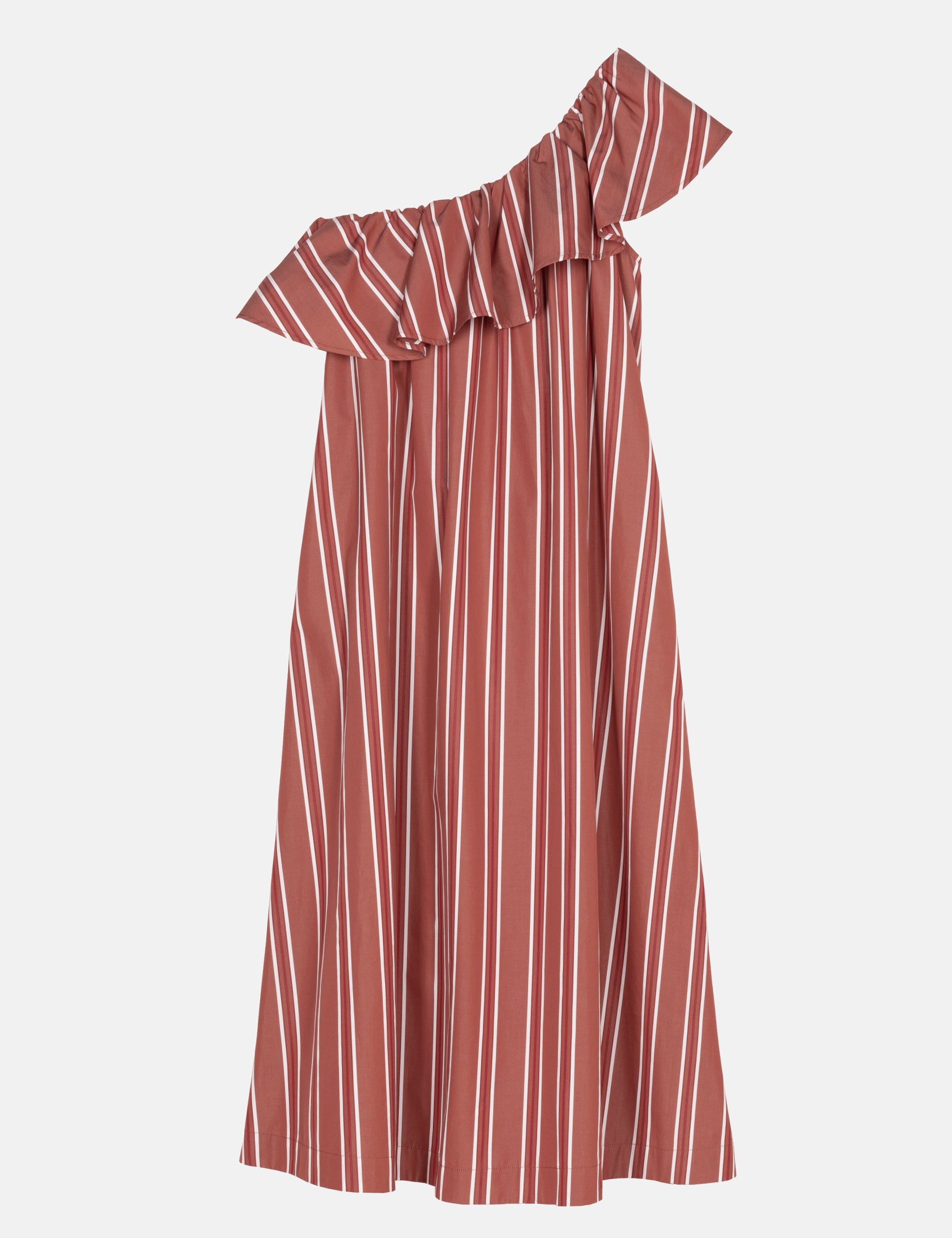 ILISE DRESS - BERRY STRIPE