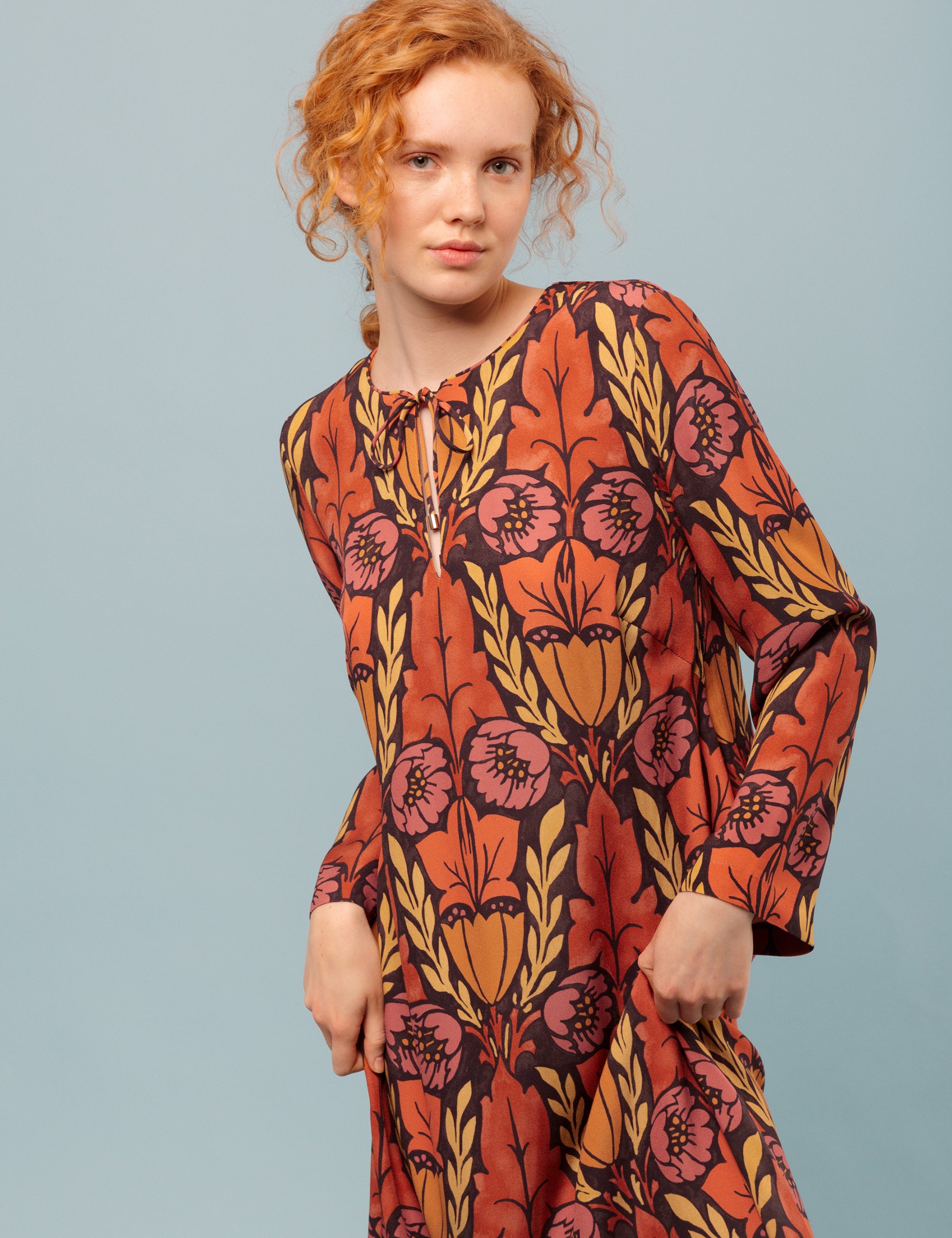 MILLA DRESS - ROSE BOUQUET