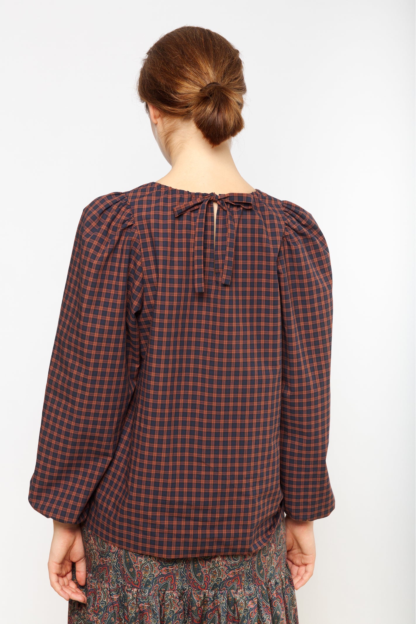 ANNELIA BLOUSE - MATRIX CHECK